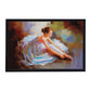 Painted Ballerina Door Mat