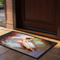 Painted Ballerina Door Mat