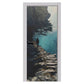Painted Mountain Journey Door Decoupage