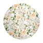 Painted Peach Peonies Round Tablecloth by Mark van Vuuren