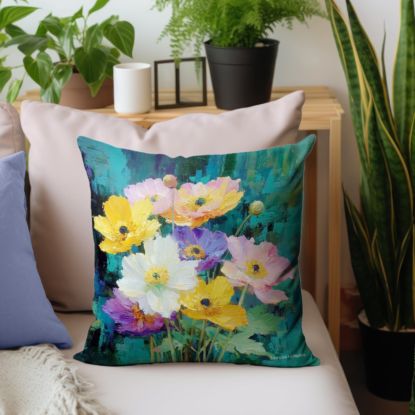 Painted Bloomscape Luxury Scatter by Wikus Schalkwyk