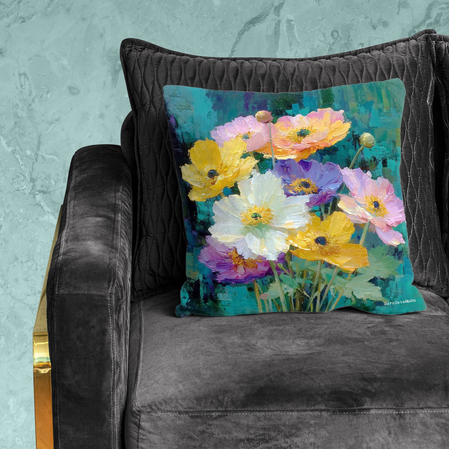 Painted Bloomscape Luxury Scatter by Wikus Schalkwyk