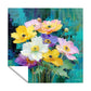 Painted Bloomscape Square Tablecloth by Wikus Schalkwyk