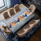Painted Chickens Table Runner By Mark van Vuuren