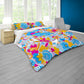 Painted Colourfull Floral Duvet Cover Set