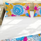 Painted Colourfull Floral Duvet Cover Set
