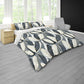 Painted Grey & White Tulips Duvet Cover Set