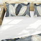 Painted Grey & White Tulips Duvet Cover Set