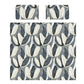 Painted Grey & White Tulips Duvet Cover Set
