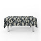 Painted Grey & White Tulips Rectangle Tablecloth
