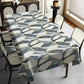 Painted Grey & White Tulips Rectangle Tablecloth