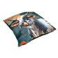 Painted Nguni Luxury Scatter by Mark van Vuuren