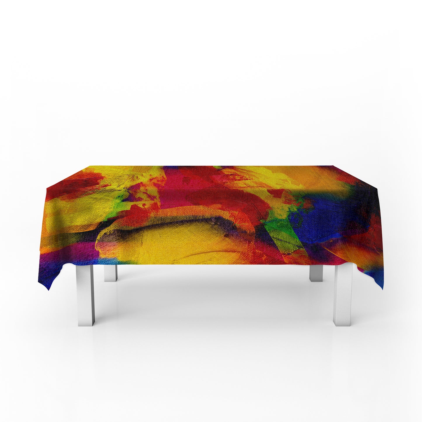 Painted Pigments Rectangle Tablecloth
