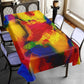 Painted Pigments Rectangle Tablecloth