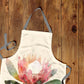 Painted Protea Apron by Wikus Schalkwyk