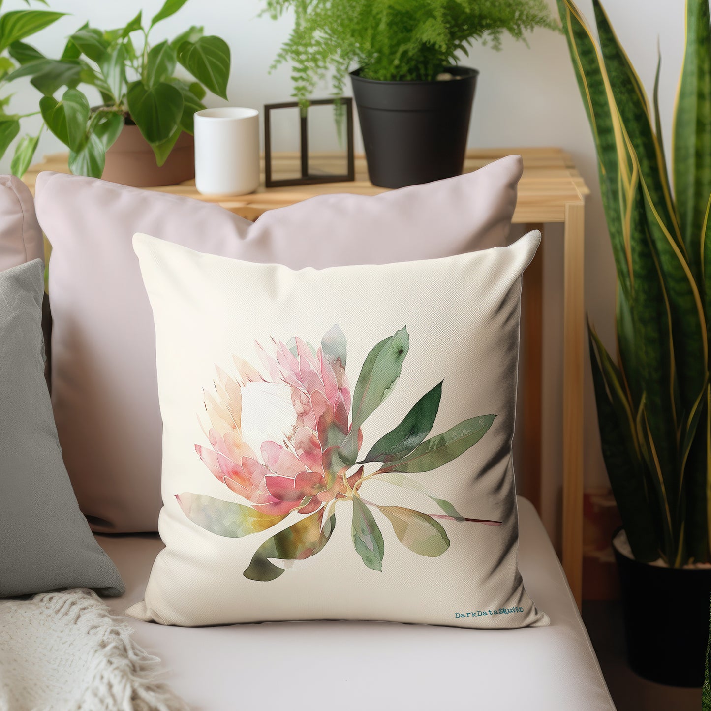 Painted Protea Luxury Scatter by Wikus Schalkwyk