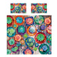 Painted Succulent Selection Duvet Cover Set