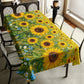 Painted Sunflower Field Rectangle Tablecloth