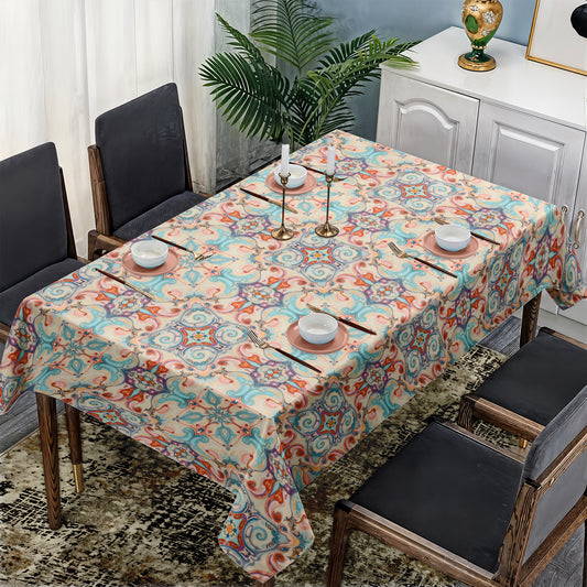 Painted Victorian Moonlight Manor Rectangle Tablecloth