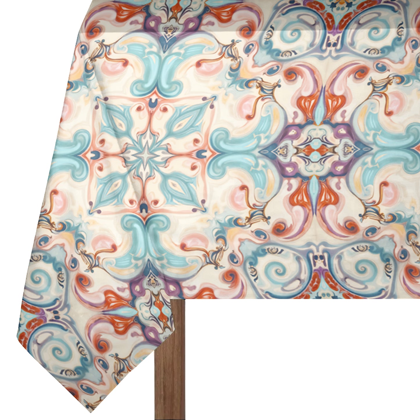 Painted Victorian Moonlight Manor Rectangle Tablecloth