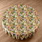 Painted Wild Flower Round Tablecloth
