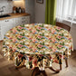 Painted Wild Flower Round Tablecloth