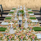 Painted Wild Flowers 3m Rectangle Tablecloth