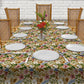 Painted Wild Flowers 3m Rectangle Tablecloth
