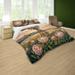 Painted Windmill & Protea Sunset Duvet Cover Set