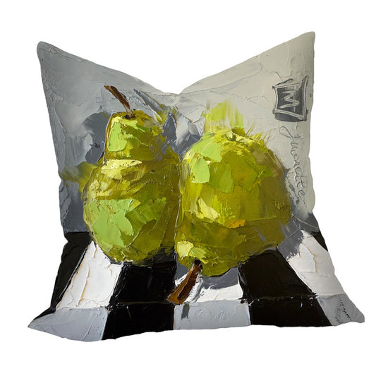 Pair Of Pears Luxury Scatter by Juanette Menderoi
