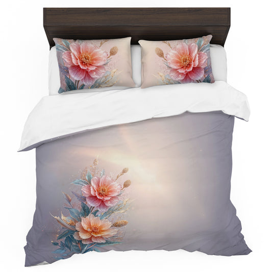 Pair of Roses Duvet Cover Set