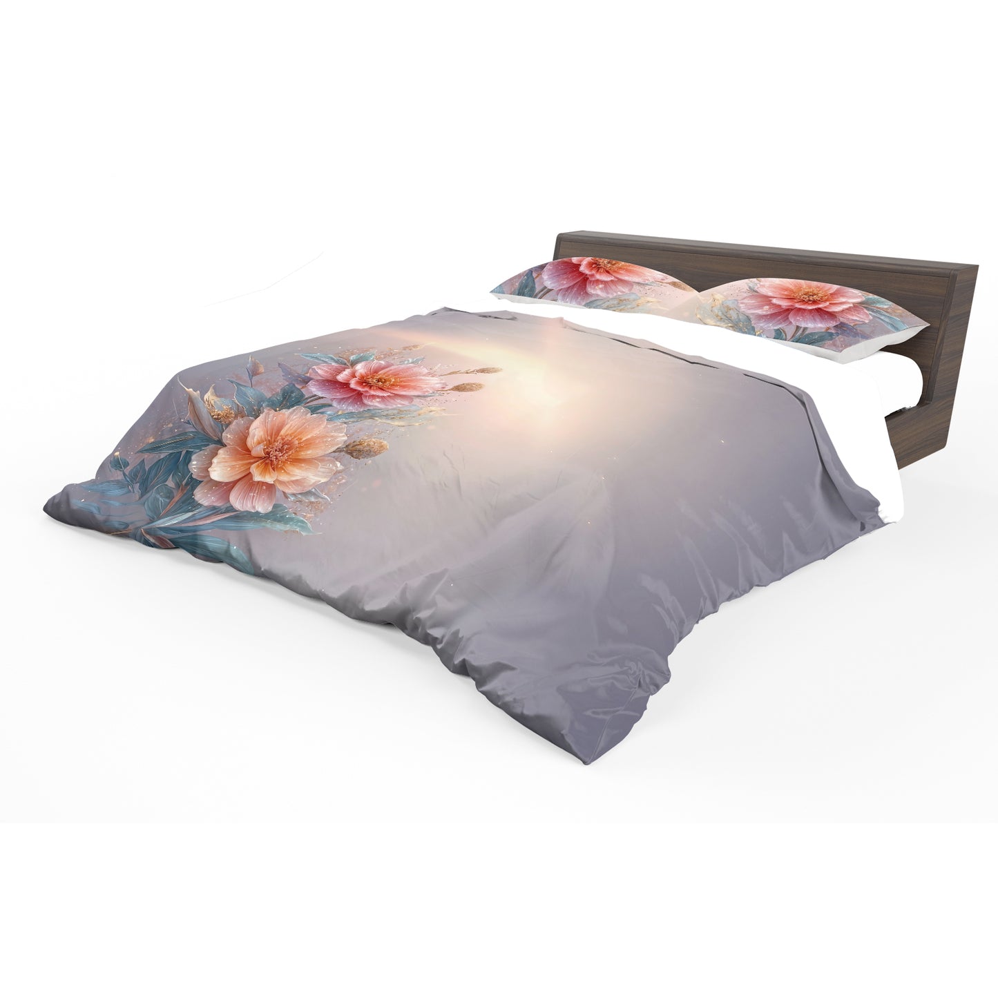 Pair of Roses Duvet Cover Set