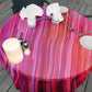 Pallett Of Pink Round Tablecloth