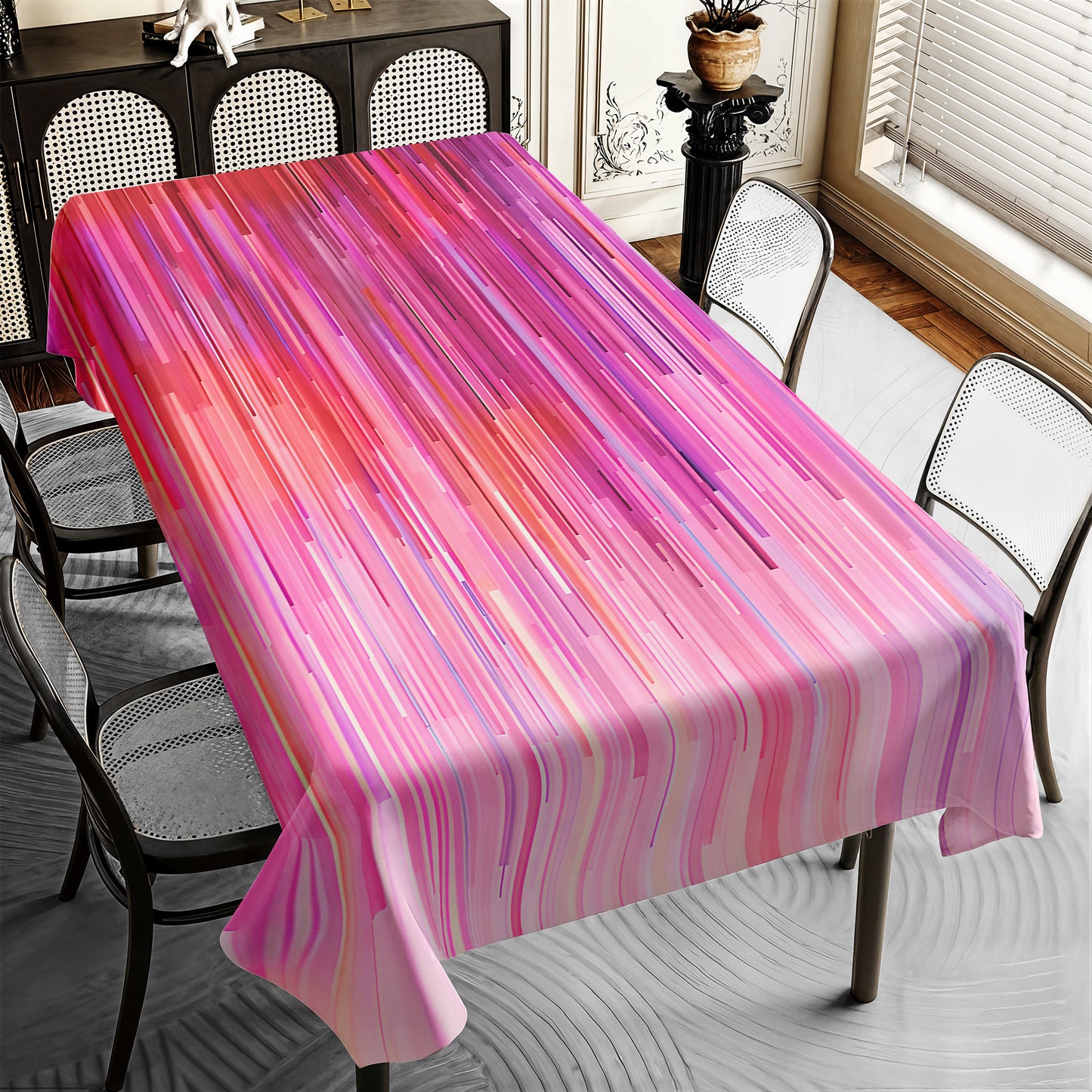 Pallett Of Pink Rectangle Tablecloth