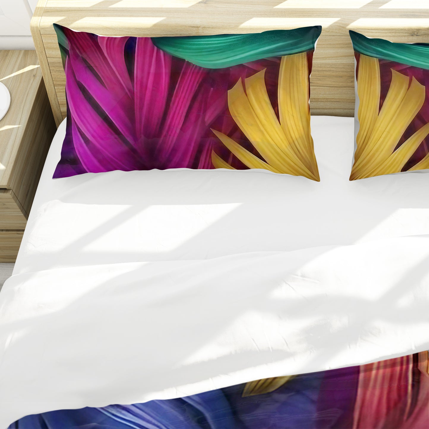 Palms in Motion Duvet Cover Set