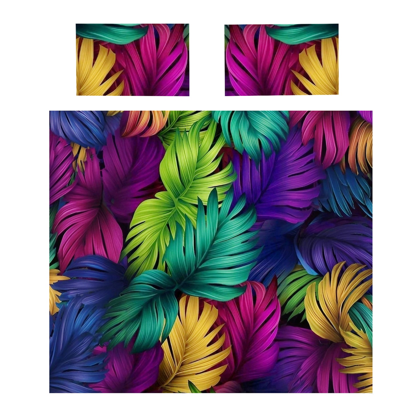 Palms in Motion Duvet Cover Set