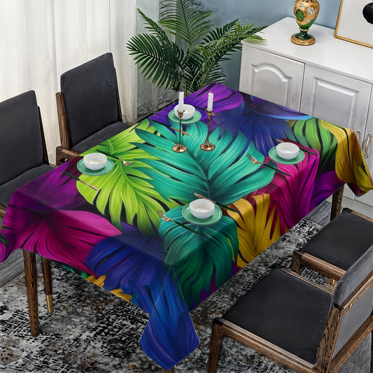 Palms in Motion Rectangle Tablecloth