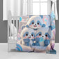 Panda Puff Baby Fleece Blanket