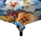 Pansies Abstract Square Tablecloth