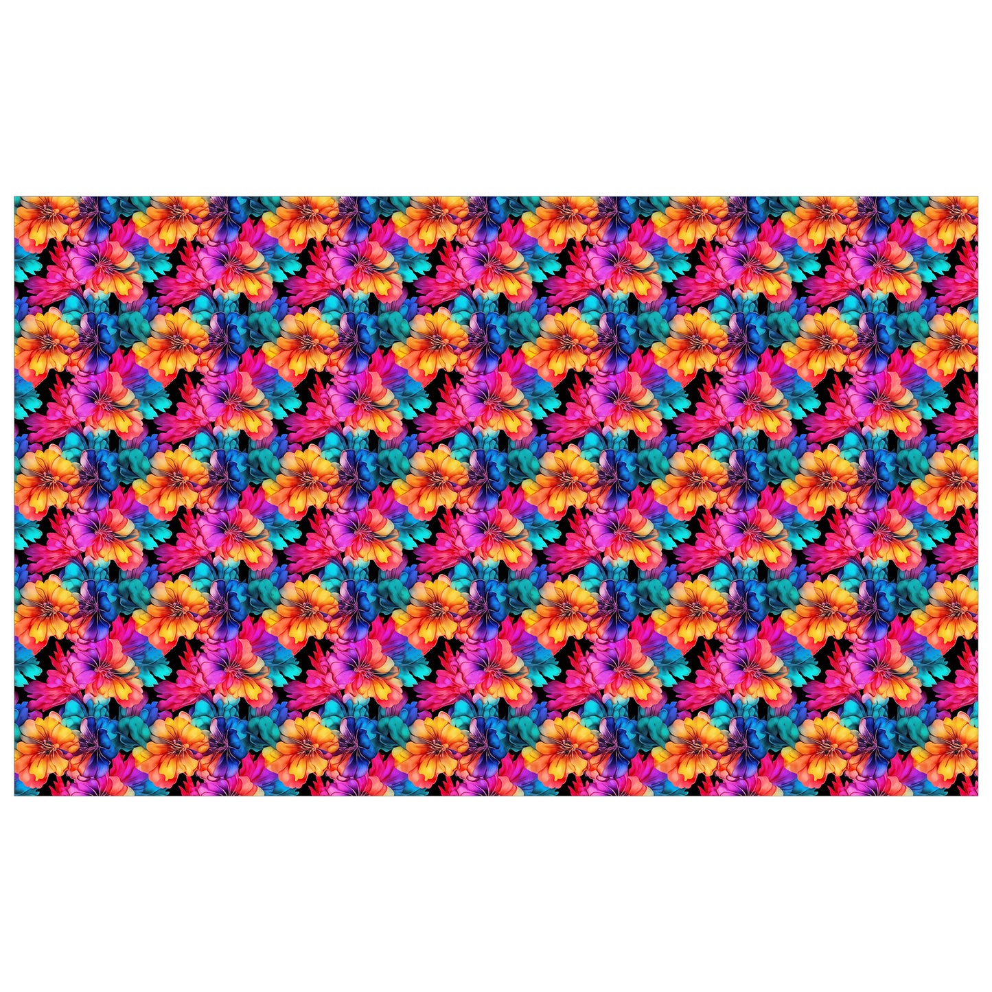 Paradise Peonies Rectangle Tablecloth