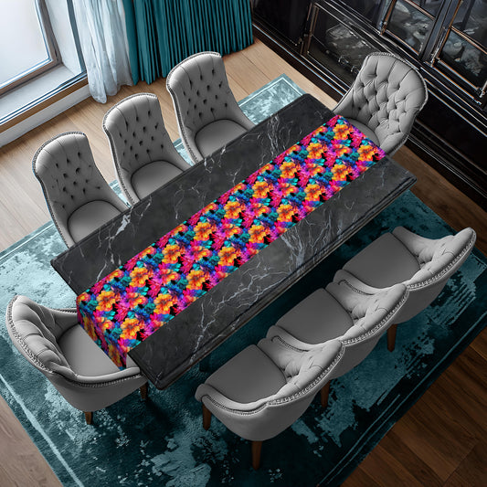 Paradise Peonies Table Runner