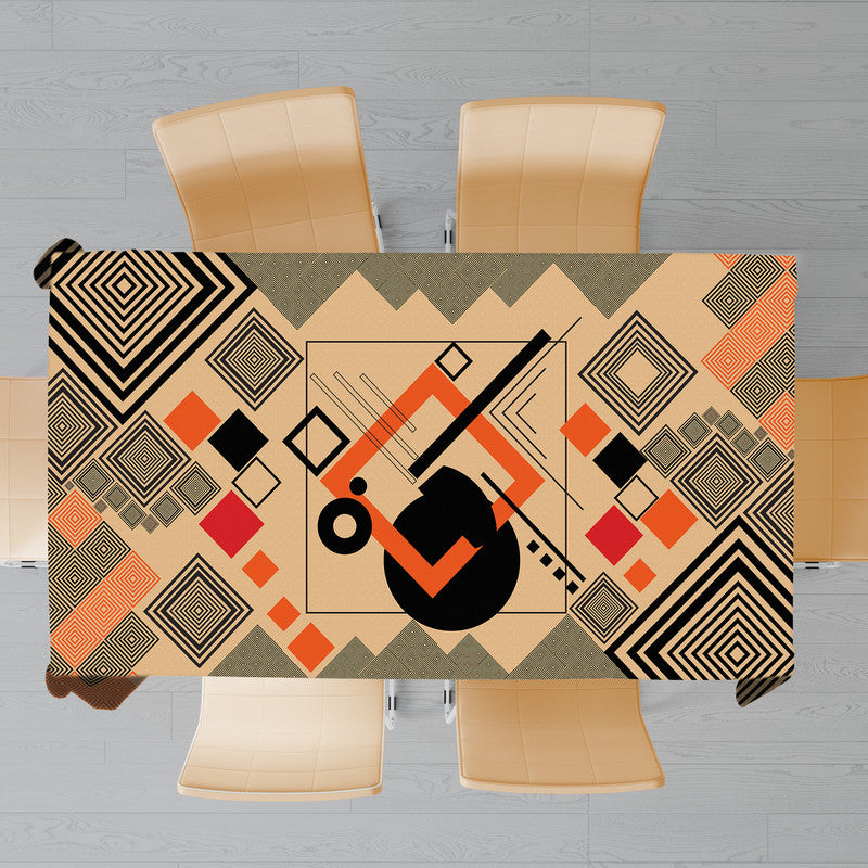 Parallel Perspectives Rectangle Tablecloth