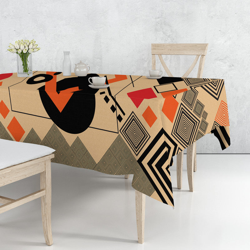 Parallel Perspectives Rectangle Tablecloth