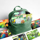 Parot Subject Savvy Book Bags Set of 9
