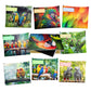 Parot Subject Savvy Book Bags Set of 9