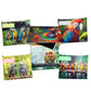 Parot Subject Savvy Book Bags Set of 6