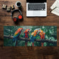 Parrot In Comunity Large Desk Pad