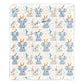 Party Elephants Baby Fleece  Blanket