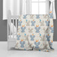 Party Elephants Baby Fleece  Blanket