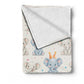 Party Elephants Baby Fleece  Blanket